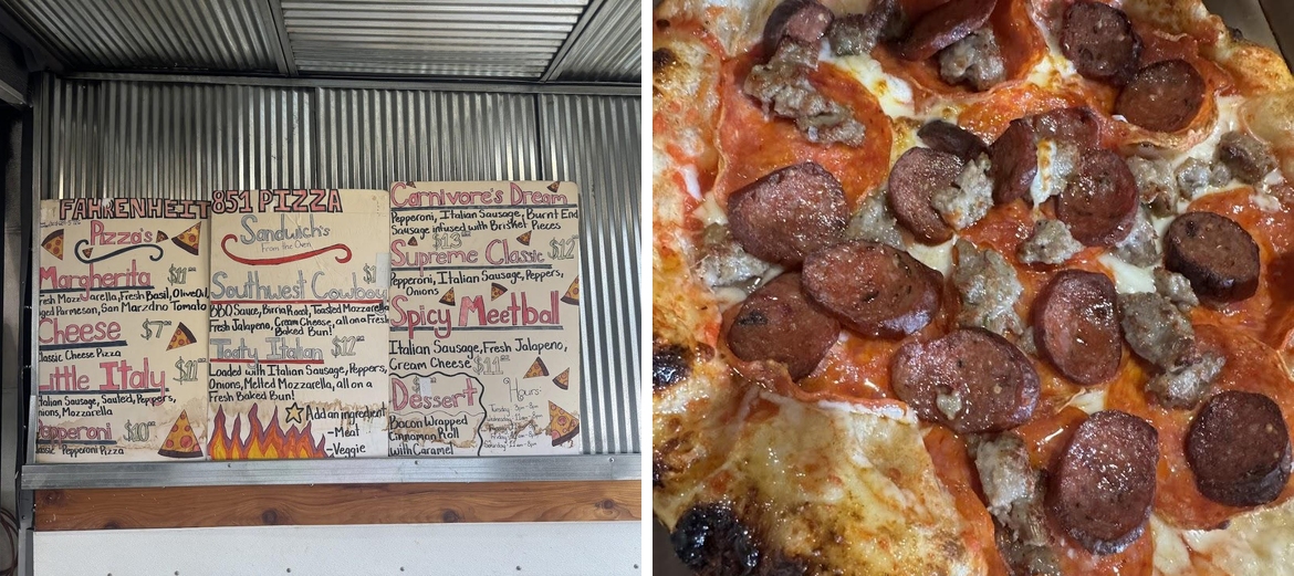 Fahrenheit 851 Pizza Shop